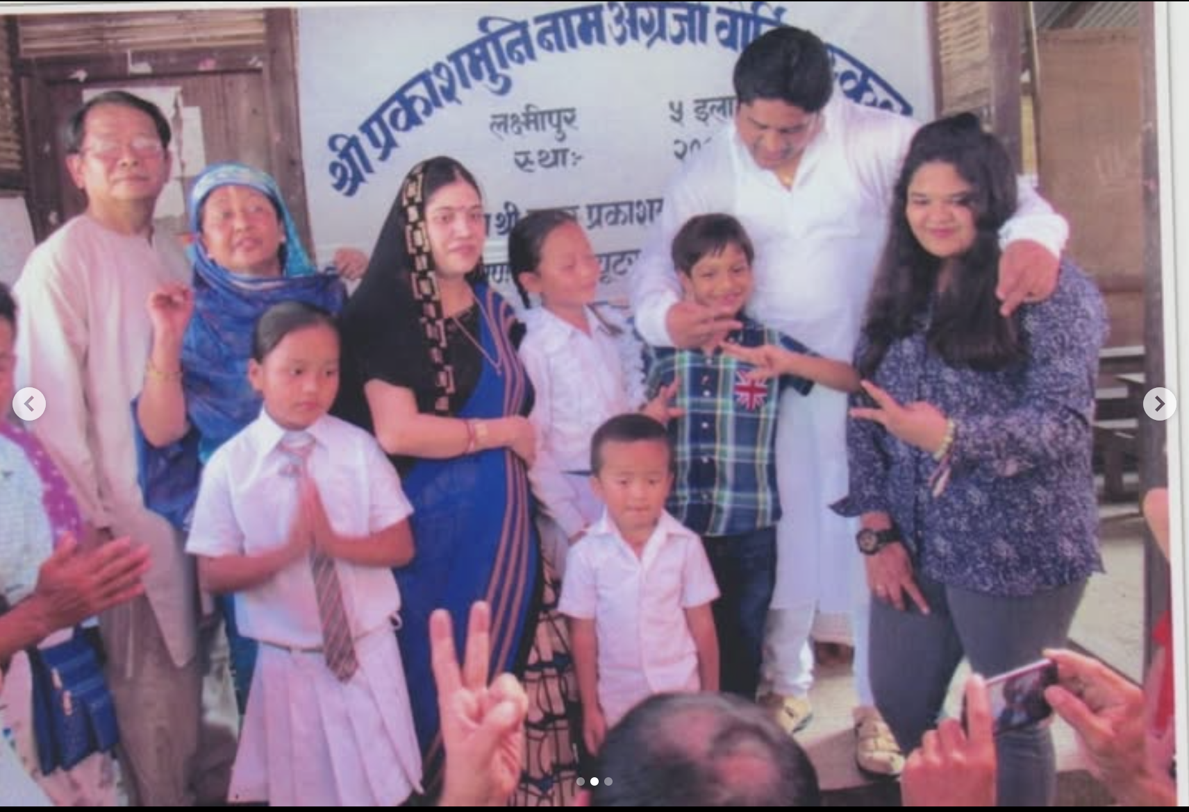 Blessings shared with founding members