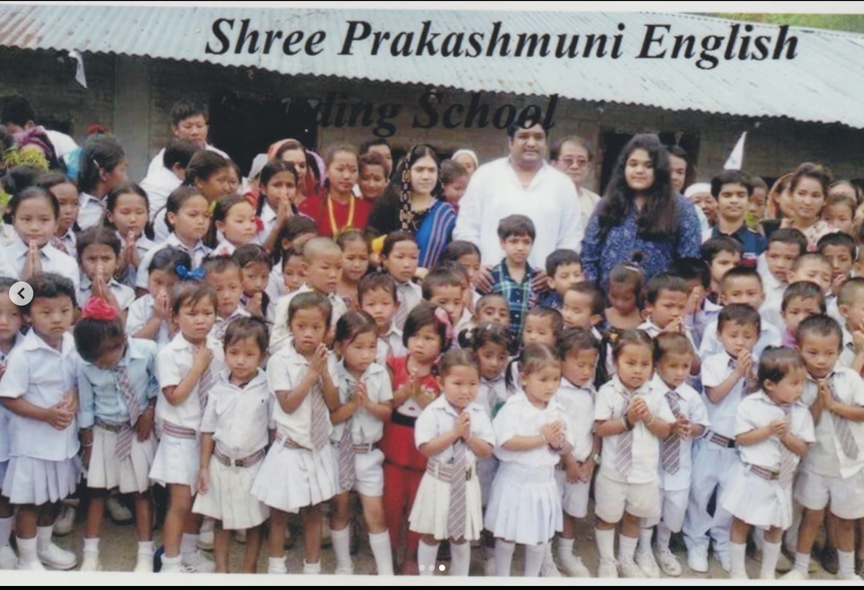 Satsang with Prakashmuni Naam Saheb and school founders
